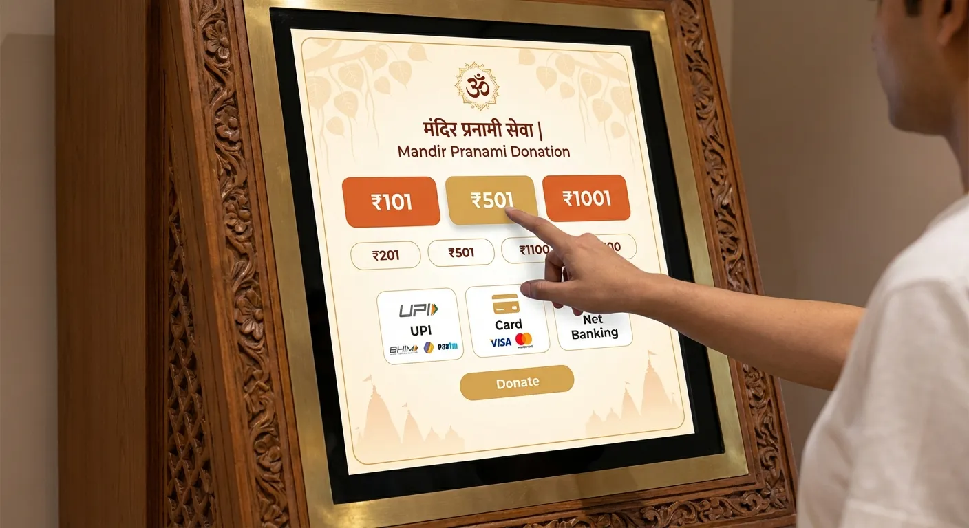 Digital Donation Interface